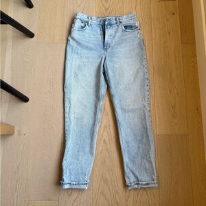 Abercrombie & Fitch Light Wash 90s Straight Jeans